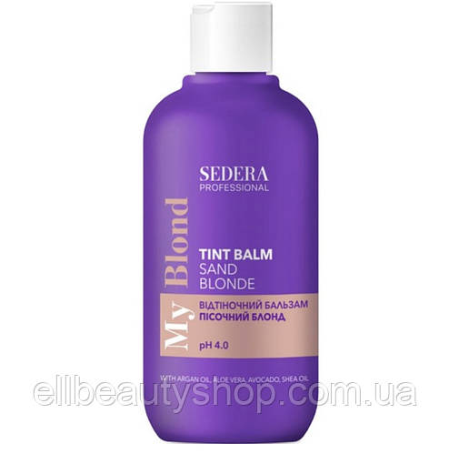 Оттеночный бальзам для волос Песочный блонд Sedera Professional Tint ...