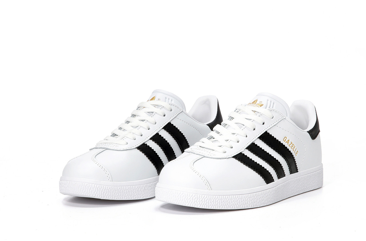 Adidas gazelle white shoes hotsell