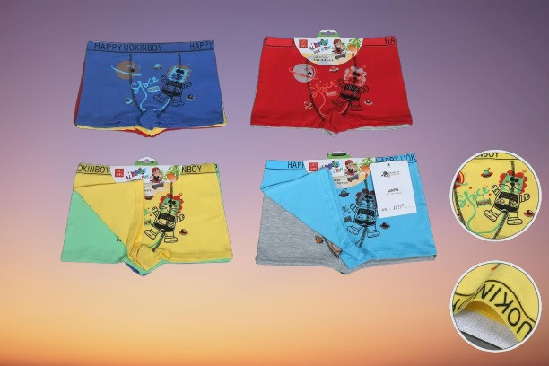 Труси боксери дитячі на хлопчика 3-8 лет бавовна стрейч. От 6шт по 26грн., фото 1