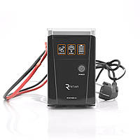 ДБЖ із правильною синусоїдою RITAR RTSW-600 LED (360 Вт), 12 В, під зовнішній АКБ, Q4 (320*132*210) 4,2 кг ДБЖ від