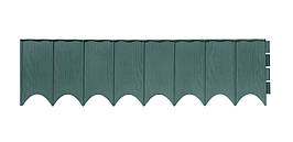 Бордюр садовий Prosperplast GARDEN FENCE, темно-зелений, 5,9 м
