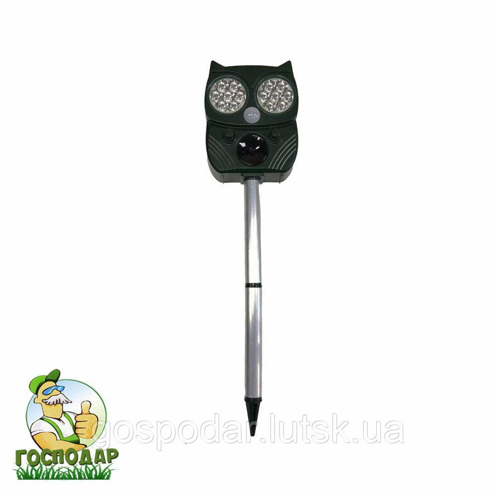 Ультразвуковий відлякувач тварин та птахів на сонячних батареях "СОВА", фото 1