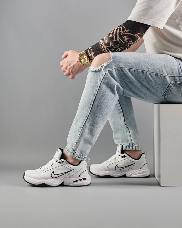 Nike Air Max Monarch  IV All White Black