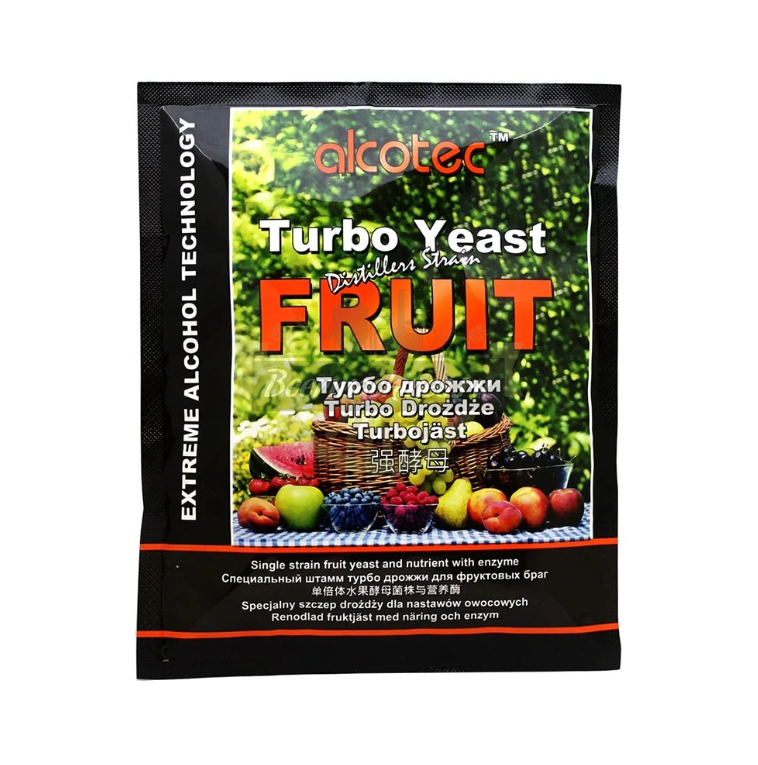 Турбо дріжджі Alcotec Turbo Yeast Fruit (60 г), фото 1