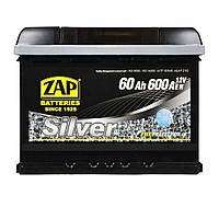 Акумулятор ZAP Silver 560 83 L2 60Ah 600A R+ (правий +)
