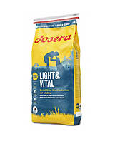 Сухой корм для собак с лишним весом JOSERA Light & Vital, 15 кг