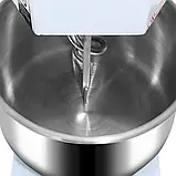 Тістоміс спіральний LT-10, 10 л, одношвидкісний, 220В, ланцюговий привід, до 6 кг тіста, фото 4