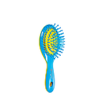 Щітка для волосся масажна Salon Professional, Блакитна, фото 3