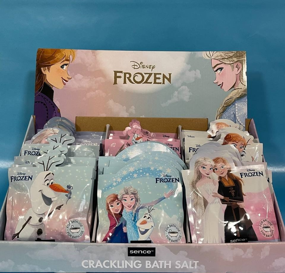 Сіль для ванни тріскаюча Disney Frozen Cracking Bath Salt, фото 1