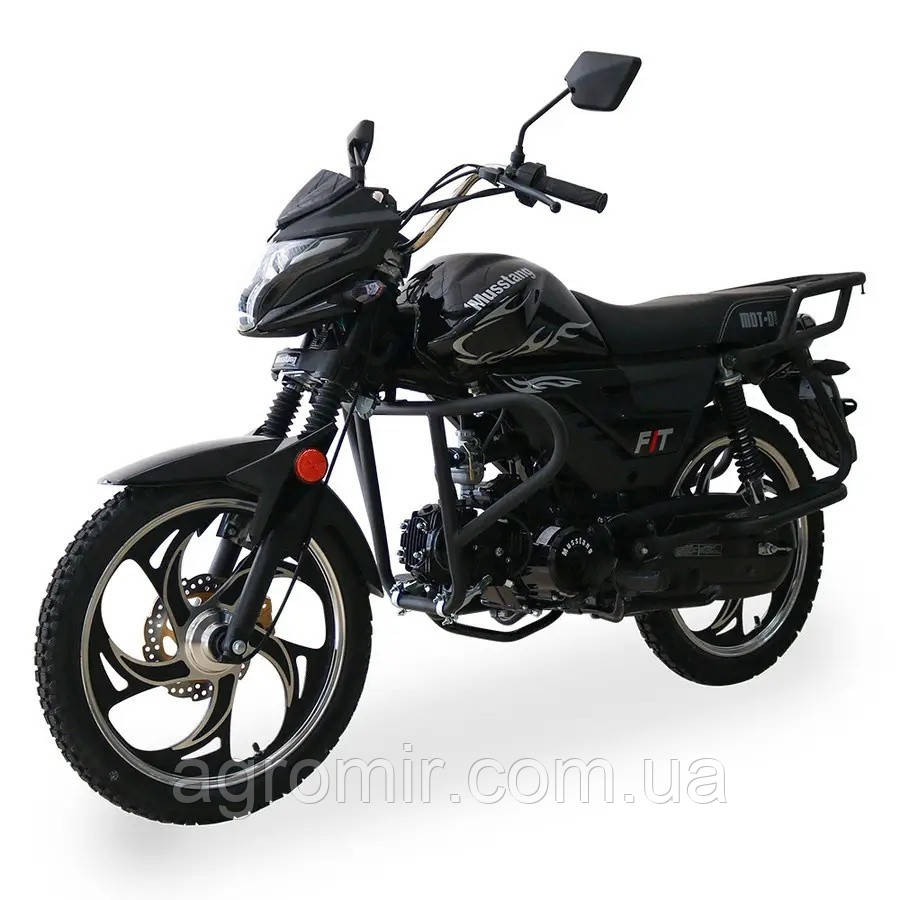 Мопед Musstang Alfa FIT II MT125-8 Чорний