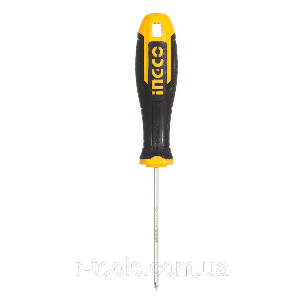Викрутка хрестова S2 PH 0х75 мм INGCO INDUSTRIAL HS68PH0075