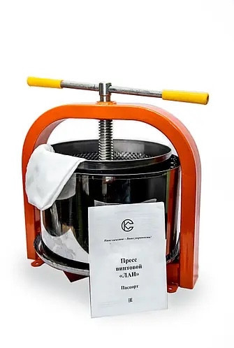 Прес гвинтовий "ЛАН" 10 л, фото 1