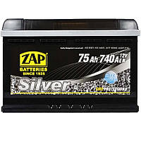 Акумулятор ZAP Silver 575 87 L3B 75Ah 740A R+ (правий +)