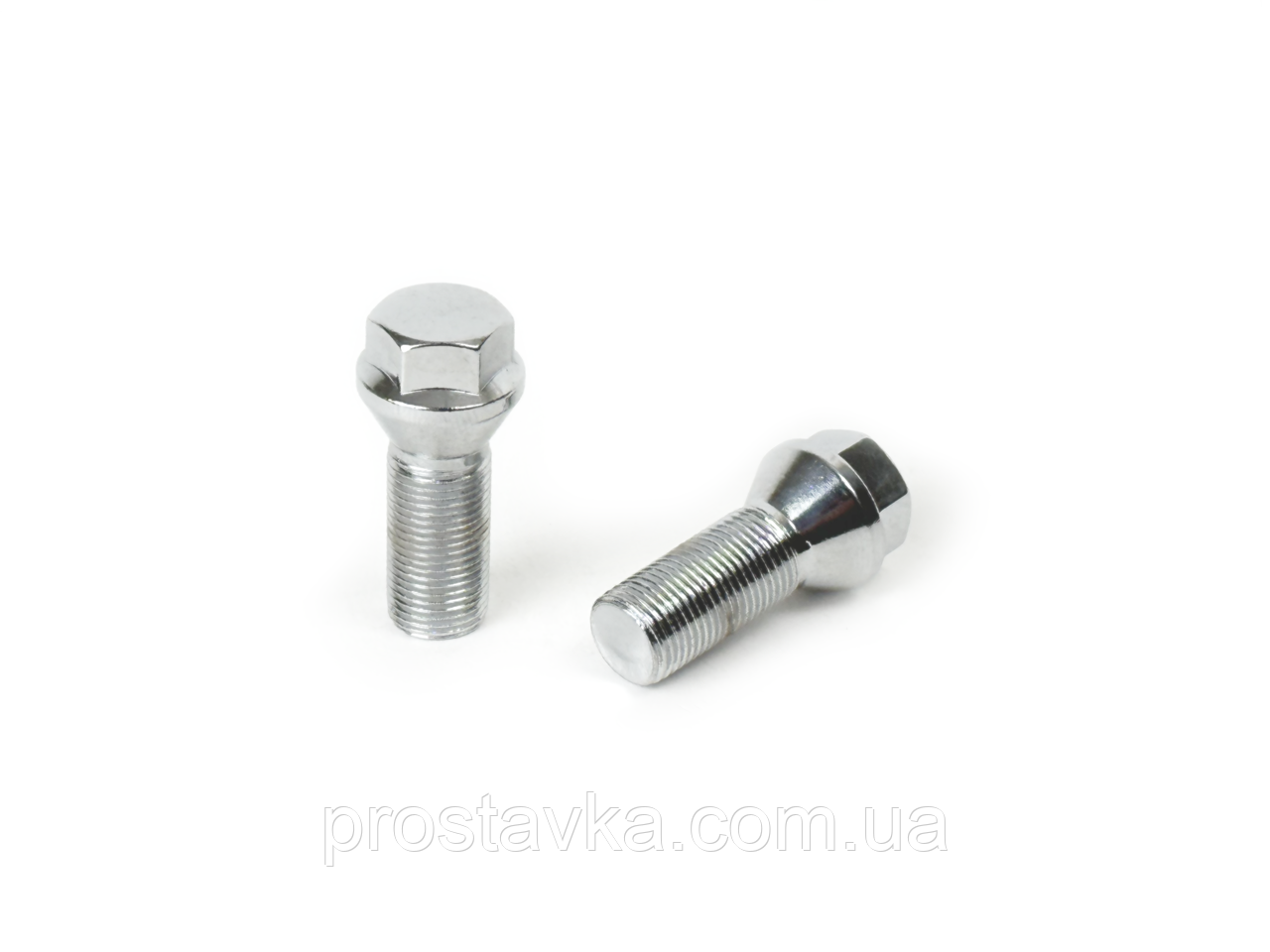Болт C17F28 Z M14X1,25X28 Цинк Конус з виступом ключ 17 мм з укороченою головкою
