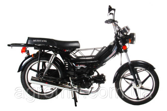 Мопед Musstang MT110-1 (DELTA) Чорний