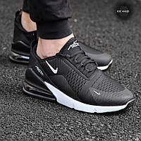 Легкие городские Кроссы кроссовки для бега фитнеса спорт зала Air Max 270 Black and White