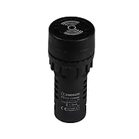 Зумер ENERGIO AD22-22BMK 220В AC чорний