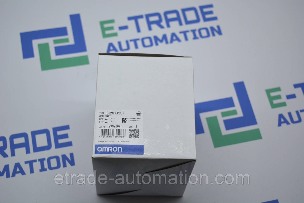 Контролер Omron CJ2M-CPU35, фото 1