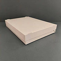 Картонная упаковка для суши и роллов 310х215х50 мм бумажный бокс коробка белая в упаковке 50 шт.