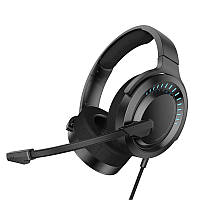 Наушники BASEUS GAMO Immersive Virtual 3D Game headphone PC D05 LED black