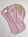 Комплект одягу Mini Boss для новонароджених дівчаток на виписку з пологового будинку, колір пудра, фото 2