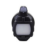 Ліхтар акумуляторний Panther PT-8090 LED+SMD з мерехтливим червоним діодом (3_03856), фото 5