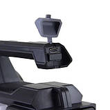 Ліхтар акумуляторний Panther PT-8090 LED+SMD з мерехтливим червоним діодом (3_03856), фото 6