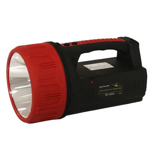 Ліхтар ручний акумуляторний Gold Silver GS-2621 9000 mAh Black-Red (3_03860), фото 1