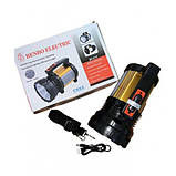 Ліхтар ручний акумуляторний Benbo Bb-006 5000 mAh Orange-Black (3_03867), фото 5