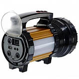 Ліхтар ручний акумуляторний Benbo Bb-006 5000 mAh Orange-Black (3_03867), фото 2