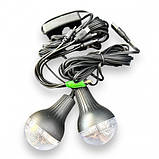 Портативна система освітлення GDLite GD-8030 Ліхтар + 2 LED лампи + сонячна панель (3_03873), фото 4