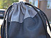 Рюкзак спортивний Power System PS-7011 Gym Sack Alpha Blak/Grey, фото 11