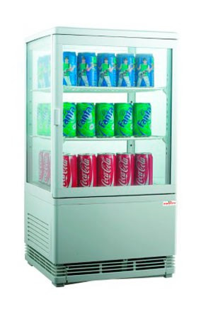 Шафа холодильна FROSTY RT58L-1D White