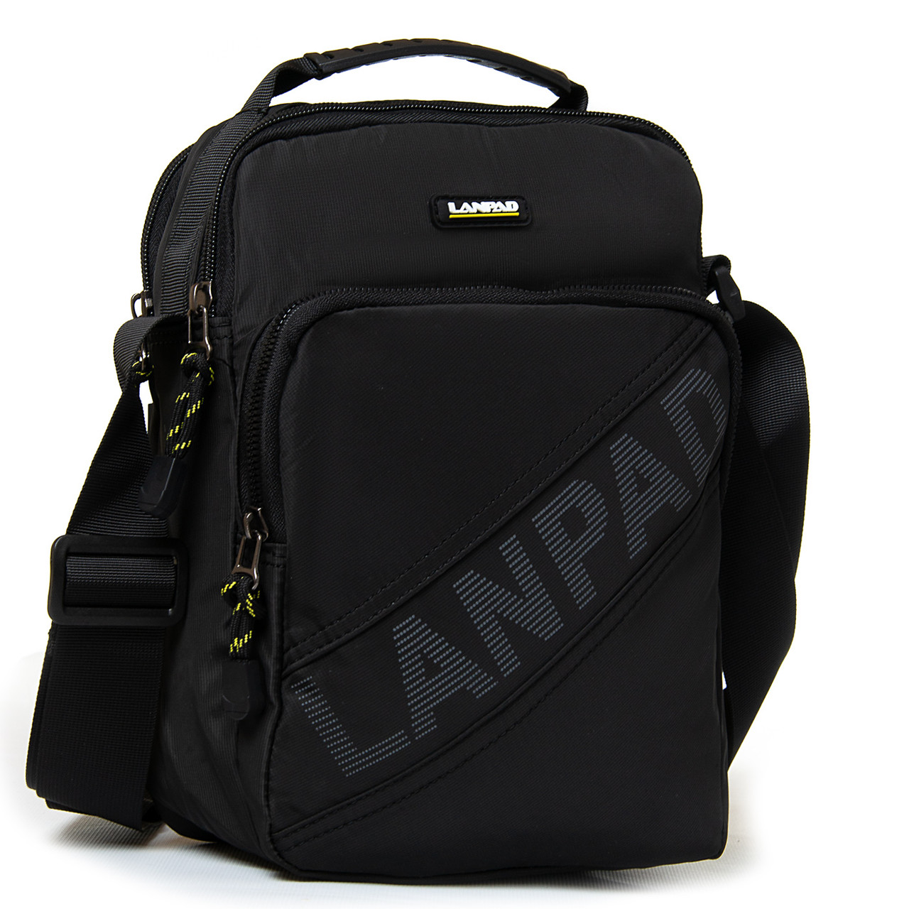Чоловіча Сумка-планшет нейлонова Lanpad 15052 black, фото 1