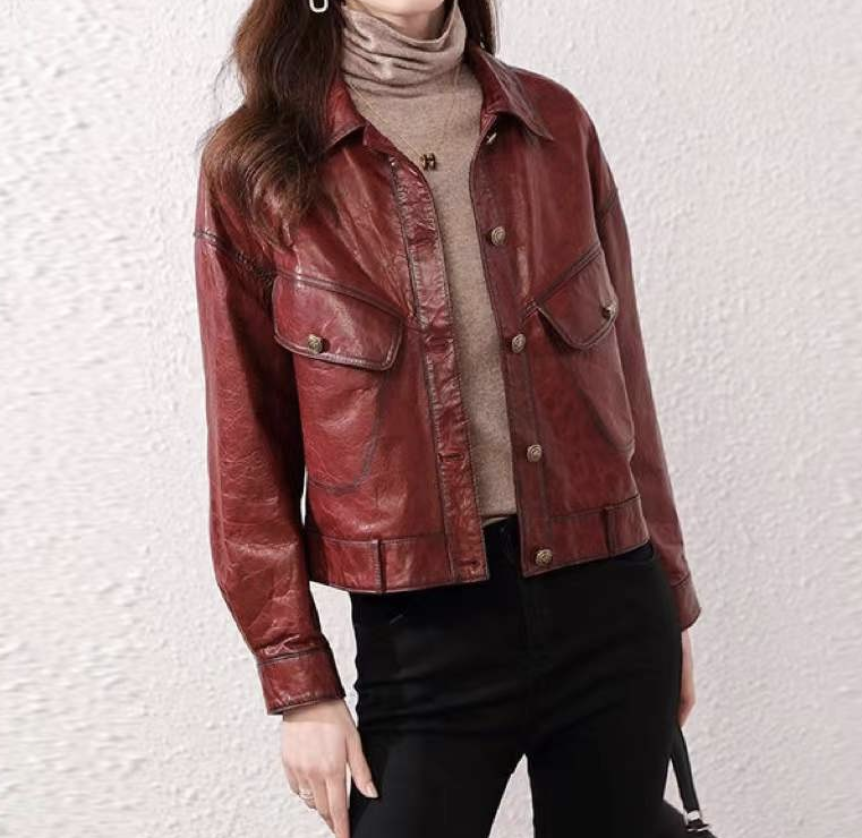 Жіноча куртка з натуральної шкіри Urban.(0023), фото 1