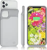 Чехол - аккумулятор / Чехол PowerBank / Battery Case для iPhone 11 Pro Max 5500mAh