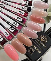 Гель Global Fashion Glitter Magic-Extension, 12 мл (Палітра) ​​​​​​