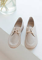 Жіночі шкіряні туфлі, мокасини