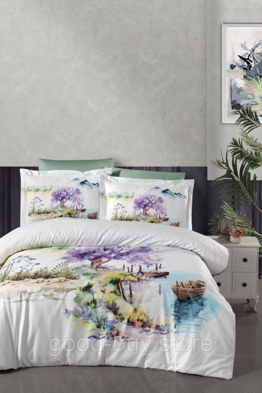 Постільна білизна First choice Rashan 3D Satin евро 200х220