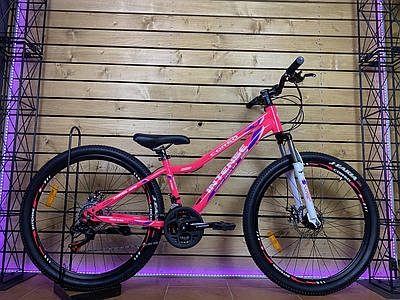 Велосипед жіночий CORSO INTENSE NT-26138 26" рожевий на зріст 130-145 см