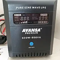 Мощный источник бесперебойного питания для дома 500W/800VA,Бытовой инвертор для котла с чистой синусоидой