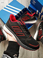 Мужские кроссовки Adidas Black/Red