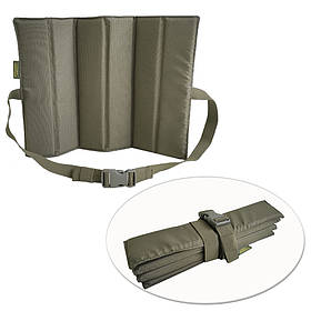 Acropolis Сидіння туристичне складане з ременем, каремат польовий (30x39 см) Oxford D600, ППЕ