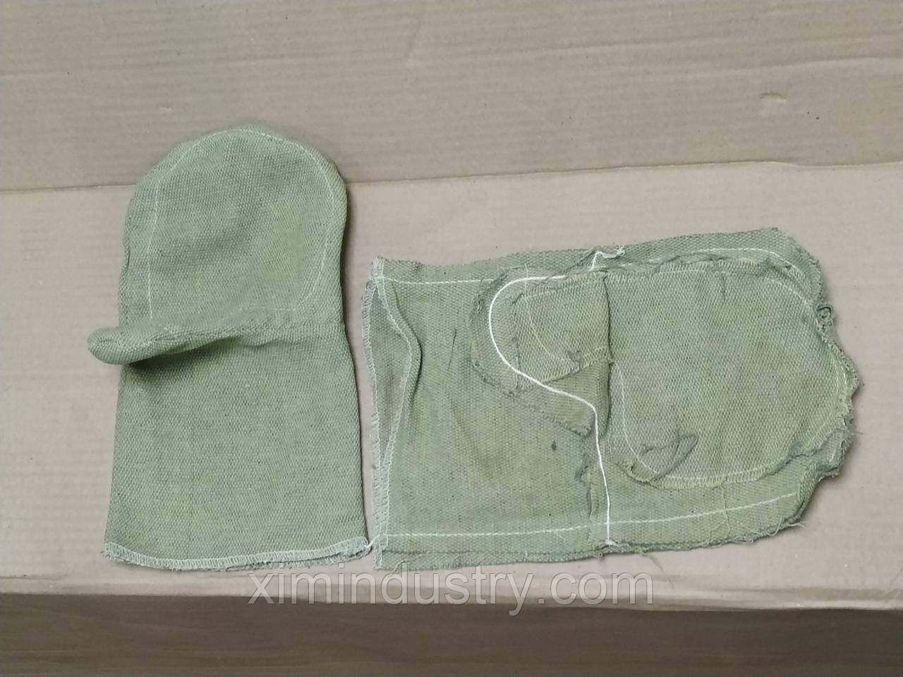 Рукавиці брезентові з подвійним надолонником, фото 1