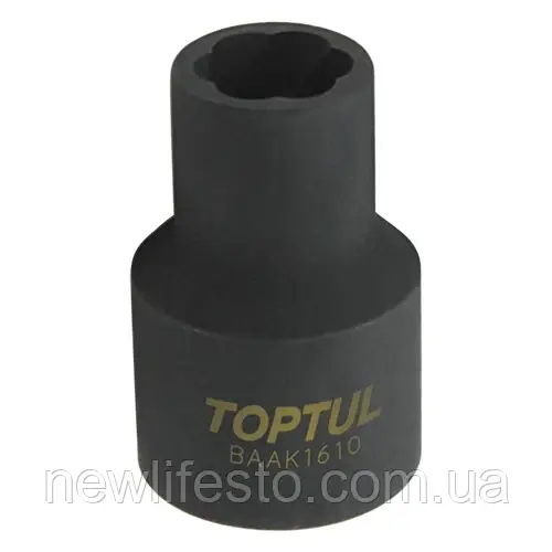 Головка для пошкоджених гайок 1/2" 11 мм TOPTUL BAAK1611, фото 1