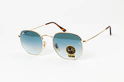 Сонцезахисні окуляри зі скляною лінзою в стилі Ray-Ban 3548