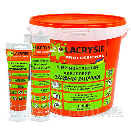 Клей акриловий Lacrysil Божевільна Липучка 3 кг, фото 3