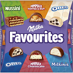 Набір солодощів Milka Favourites 17s 158g