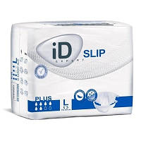 Подгузники для взрослых iD Slip Plus Large 6 капель 115-155 см. (30 шт.)