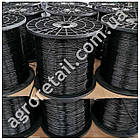 Шпалерний дріт Агрошпалера чорний 2.2 мм на метраж Agreen, фото 4